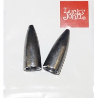 Груз Lucky John Bullet для техасской и каролинской оснастки (2 штуки) 30г
