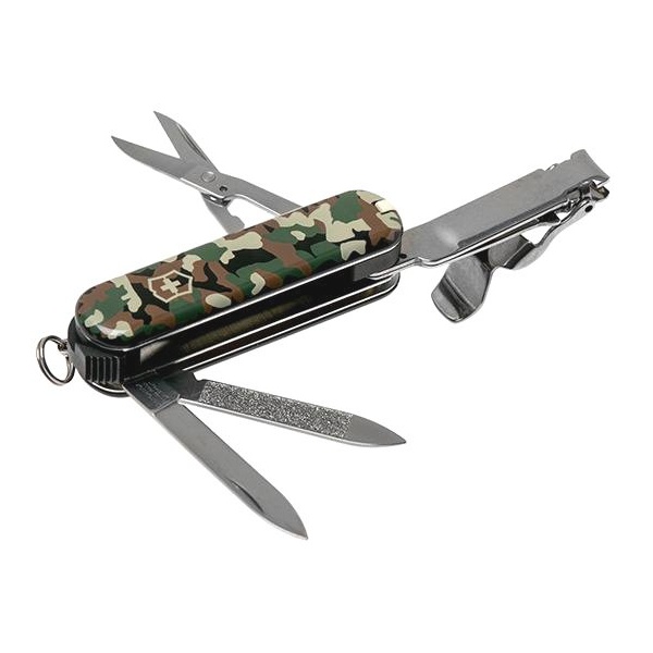 Нож-брелок Victorinox Classic Nail Clip камуфляж
