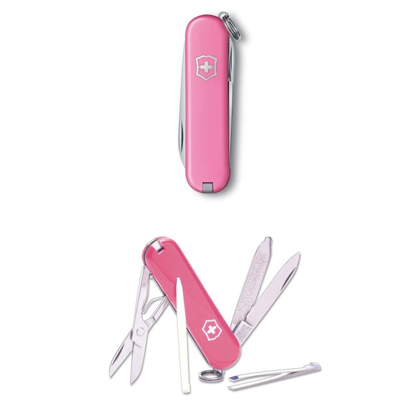 Нож Victorinox Classic (подар.упак.) розовый