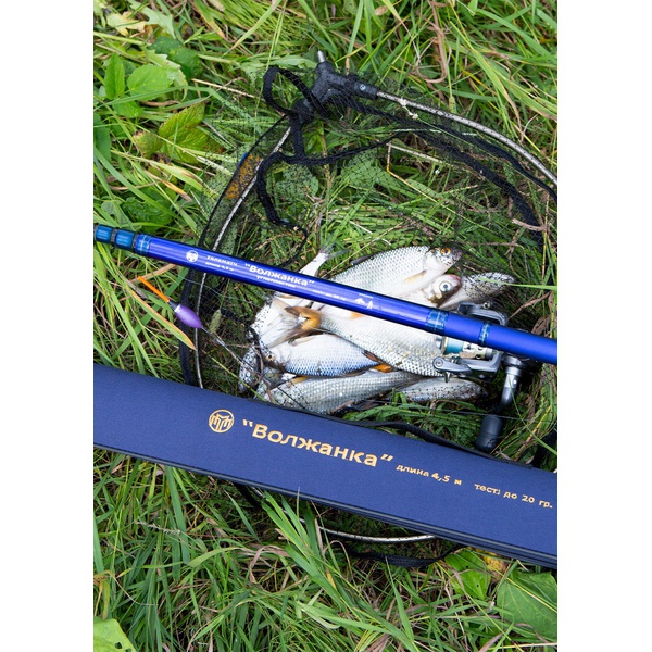 Удилище Волжанка Телематч 4.0м (7 секций) тест 20г
