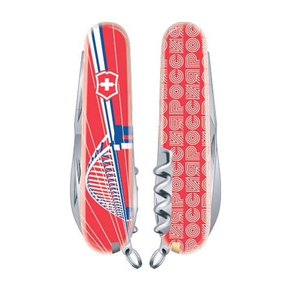 Нож Victorinox Spartan красный, Крымский мост