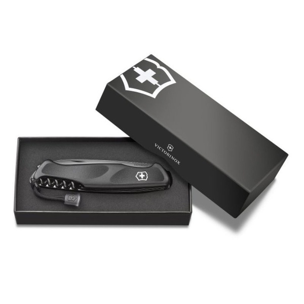 Нож Victorinox RangerGrip 55 Onyx Black (подар.упак.)