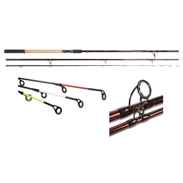 Удилище Волжанка Речной Монстр 3.9м (3 секции+3) тест 150+гр