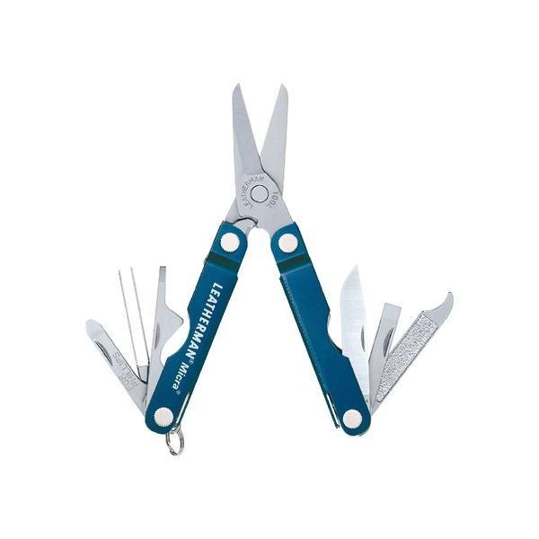Мультитул Leatherman Micra (10 функций) голубой