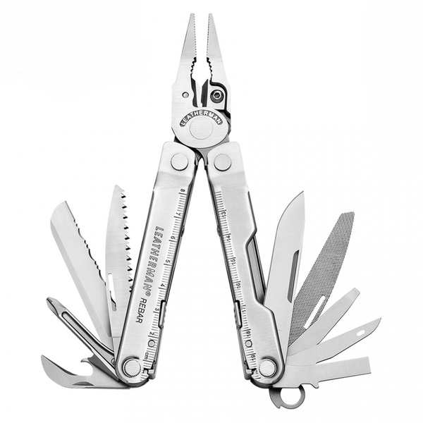 Мультитул Leatherman Rebar (нейлон. чехол) металлик