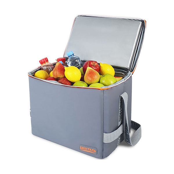 Термосумка Biostal Дискавери ледяной графит, 25 л