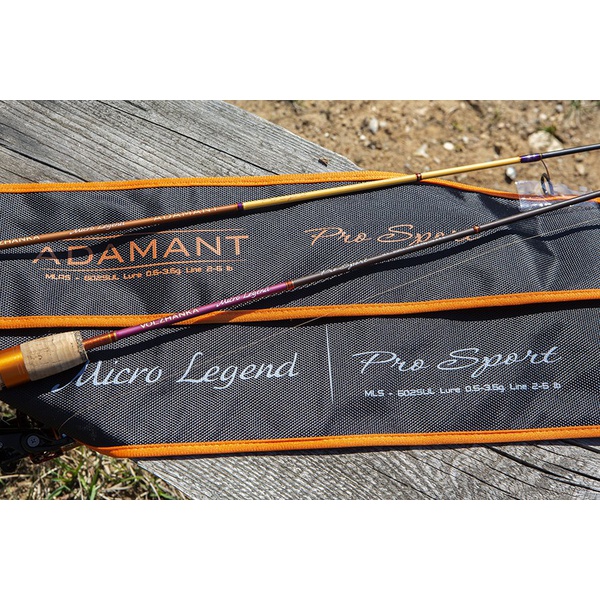 Спиннинг Волжанка Pro Sport Micro Adamant MLS-602SUL 1.8м, тест 0.5-3.5г