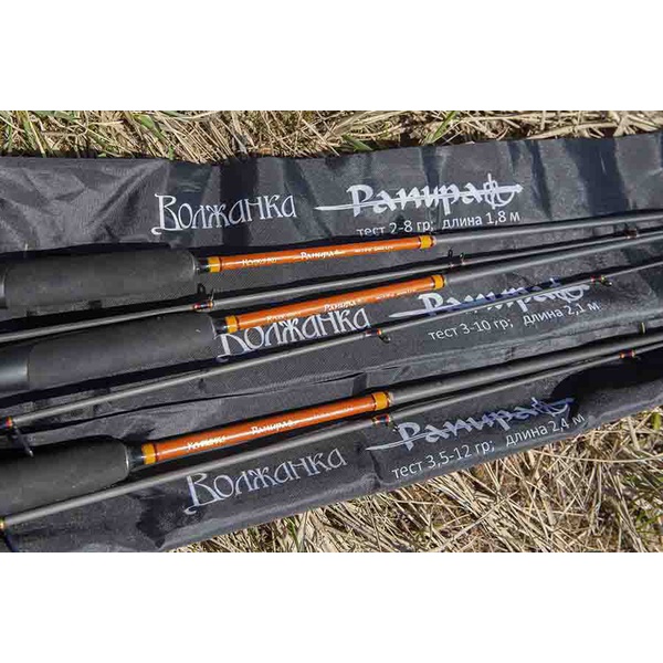 Спиннинг Волжанка Рапира 2.1м, тест 3-10г