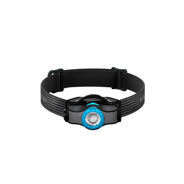 Фонарь налобный Led Lenser MH3 черно-голубой