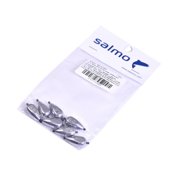 Груза Salmo Bullet на силик. трубке (7 штук) 9 г