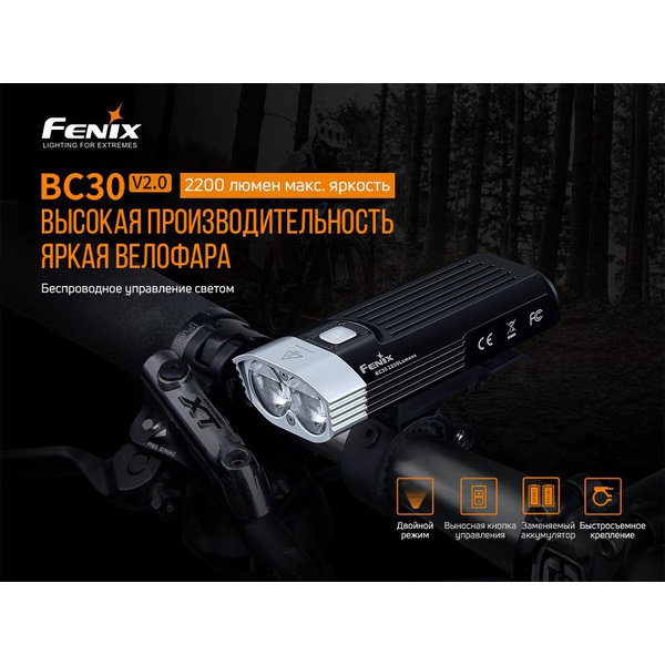 Велофара Fenix BC30V20