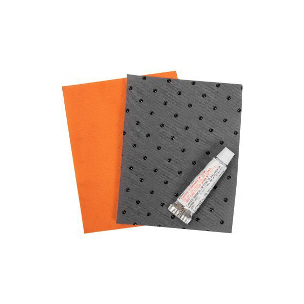 Коврик самонадувающийся Helios HS-007 серый/оранжевый