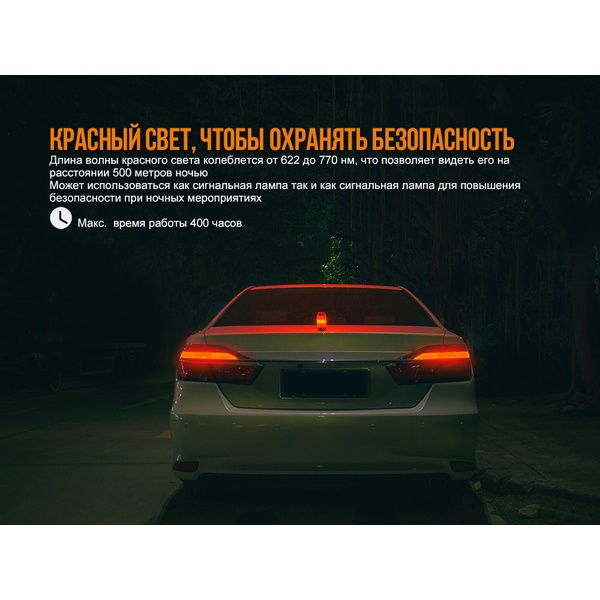 Фонарь Fenix CL26R чёрный