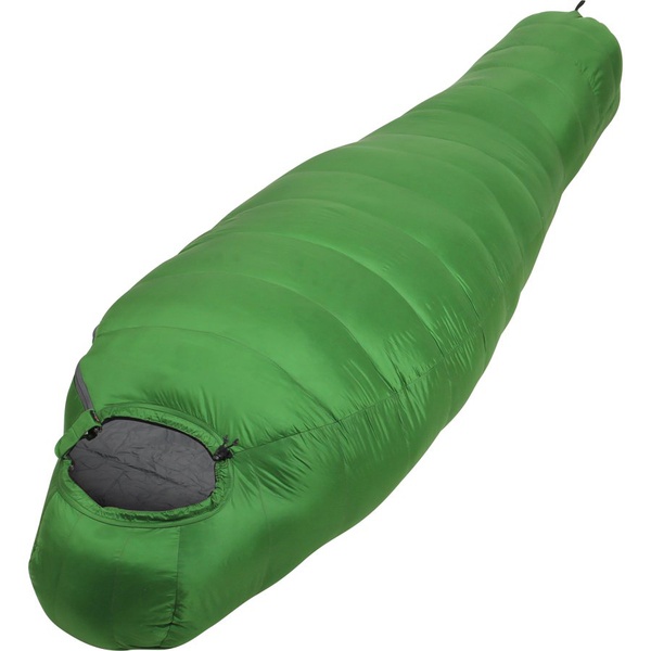 Спальный мешок пуховой Сплав Adventure Light 190см зелёный