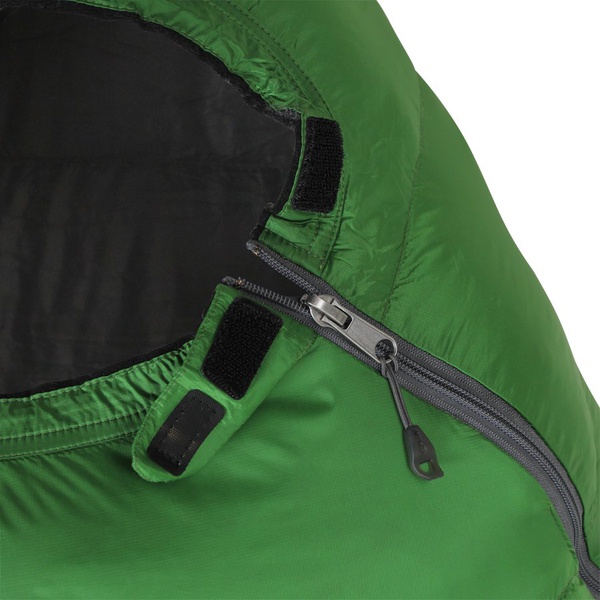 Спальный мешок пуховой Сплав Adventure Light 190см зелёный