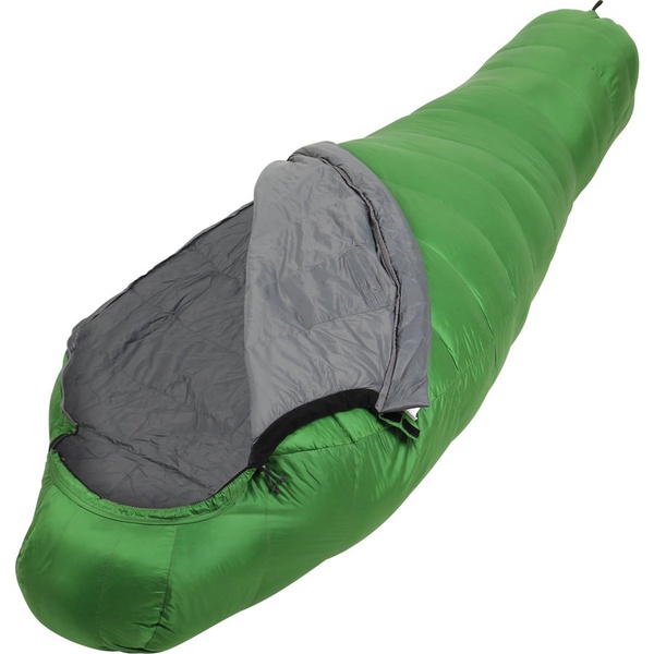 Спальный мешок пуховой Сплав Adventure Light 240см зелёный