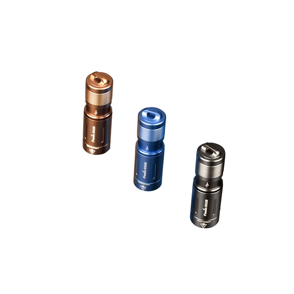 Фонарь Fenix E02R голубой