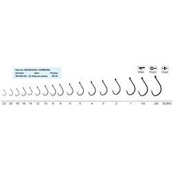 Крючки Волжанка Izumezina (10шт/уп) #  2/0