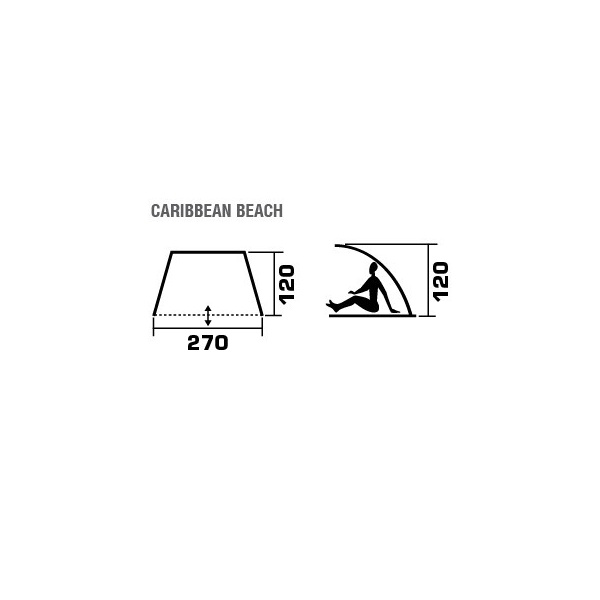 Тент пляжный Trek Planet Caribbean Beach