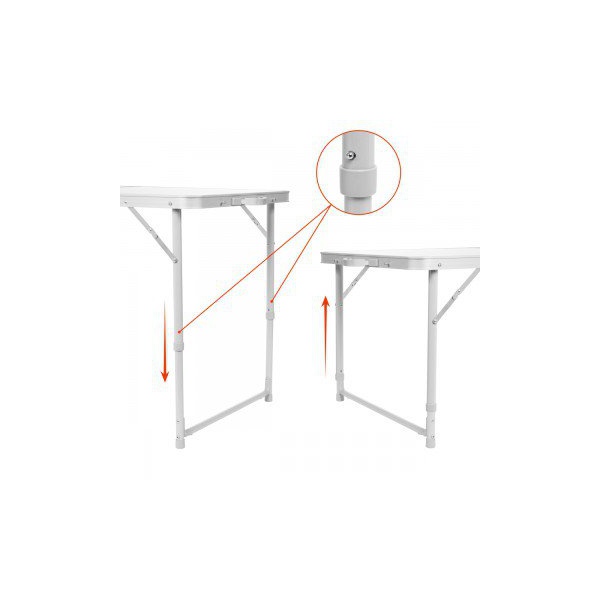 Набор мебели Helios стол + 4 табурета (алюминий)