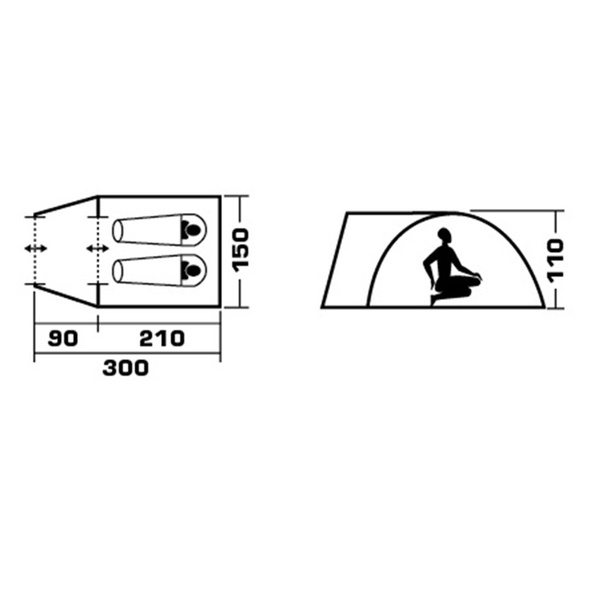Палатка Jungle Camp Forester 2