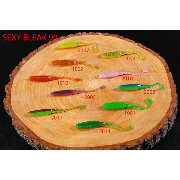 Приманка Волжанка Sexy Bleak 90 силиконовая (6 шт) 2018
