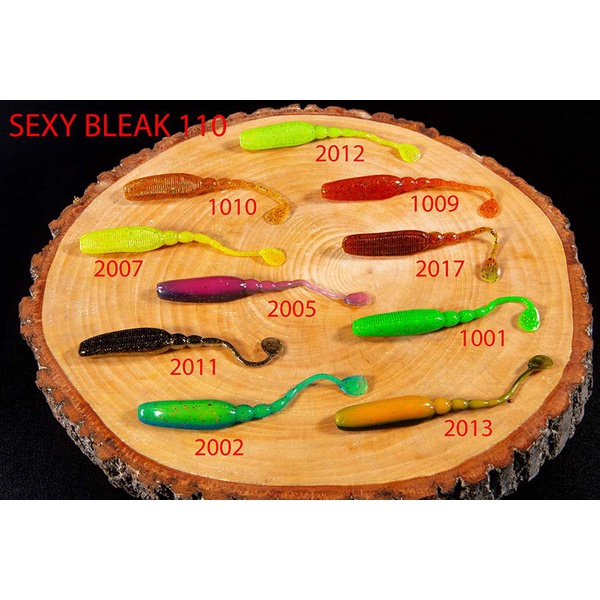 Приманка Волжанка Sexy Bleak 110 силиконовая (5 шт) 2002