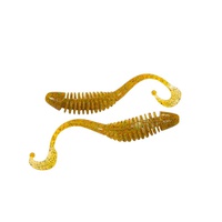 Приманка Волжанка Tailed Worm 130 силиконовая (6 шт) 1010