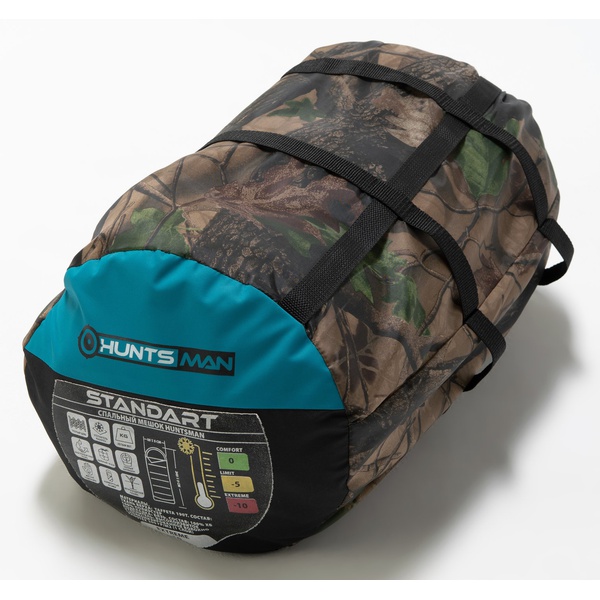 Спальный мешок Huntsman Аляска Лес, тк. Таффета, -10°С