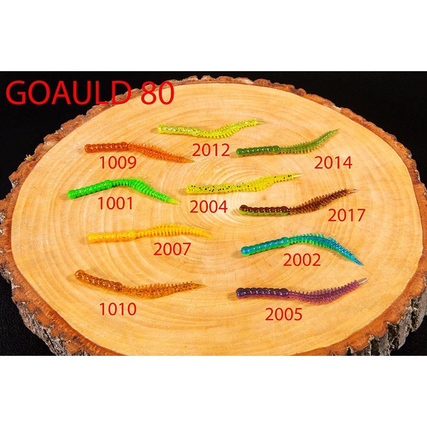 Приманка Волжанка Goauld 80 силиконовая (8 шт) 2014
