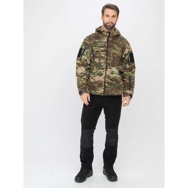 Куртка Huntsman Камелот Мультикам, тк. Polar Fleece