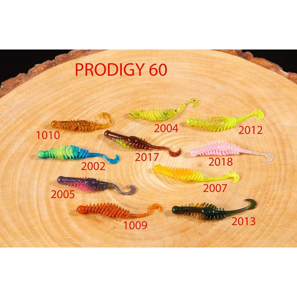 Приманка Волжанка Prodigy 60 силиконовая (10 шт) 2004