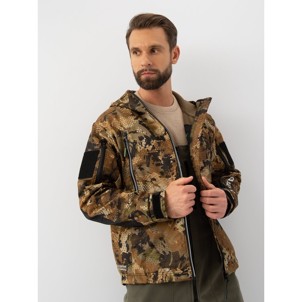 Куртка Huntsman Камелот Питон, тк. SoftShell