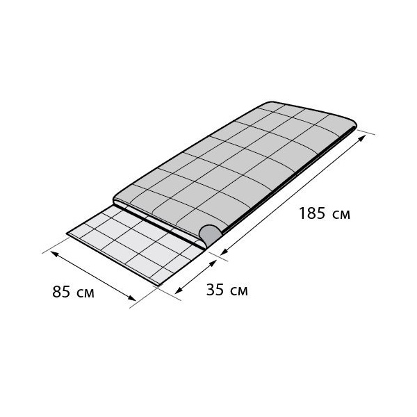 Спальный мешок Tengu Mark 23SB flecktarn