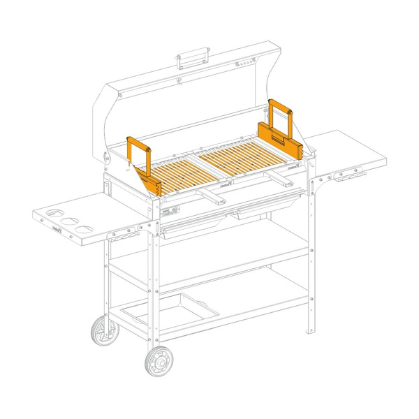 Угольный лифт Helios Smart HS-GS-CL-804 800 мм