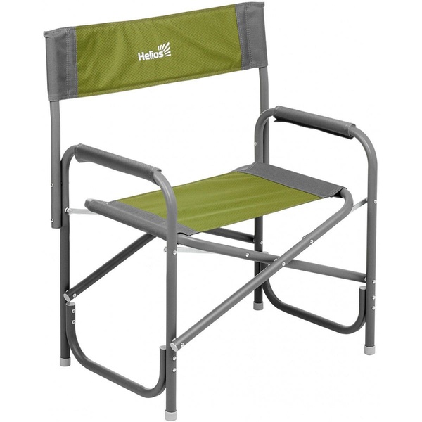 Кресло директорское Helios Maxi серый/зелёный