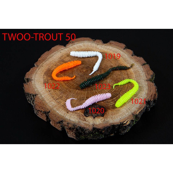 Приманка Волжанка Twoo-trout 50 силиконовая (16 шт) mix