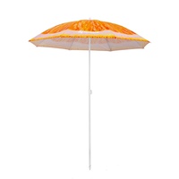 Зонт пляжный Nisus N-BU1907-180-О (1,8м с наклоном) Апельсин