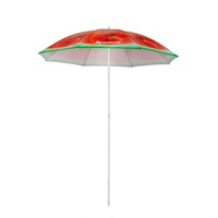 Зонт пляжный Nisus N-BU1907-180-W (1,8м с наклоном) Арбуз