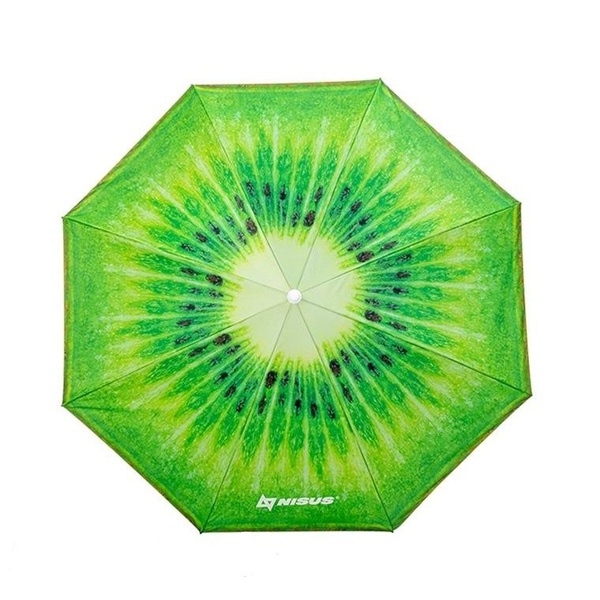 Зонт пляжный Nisus N-BU1907-180-K (1,8м с наклоном) Киви