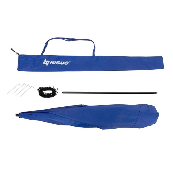Зонт пляжный Nisus N-240-WP с ветрозащитой