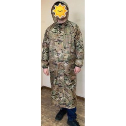 Плащ ветровлагозащитный Skadi Gear Роса (PU) Multicam