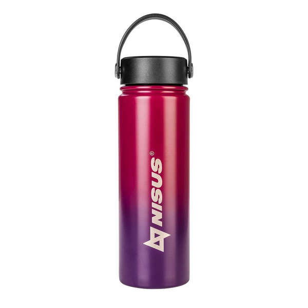 Термобутылка Nisus N.TB-022-RB розовый/фиолетовый, 0,53 л
