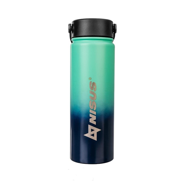 Термобутылка Nisus N.TB-022-TB голубой/синий, 0,53 л