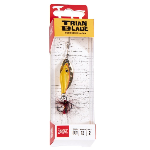 Блесна вращ. Lucky John Trian Blade Long 12г 001