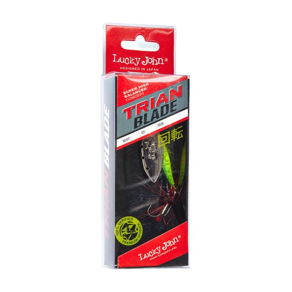 Блесна вращ. Lucky John Trian Blade Long 6г 008