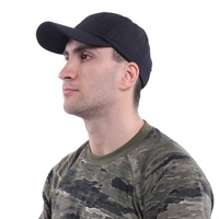 Бейсболка городская Keotica (рип-стоп) черный