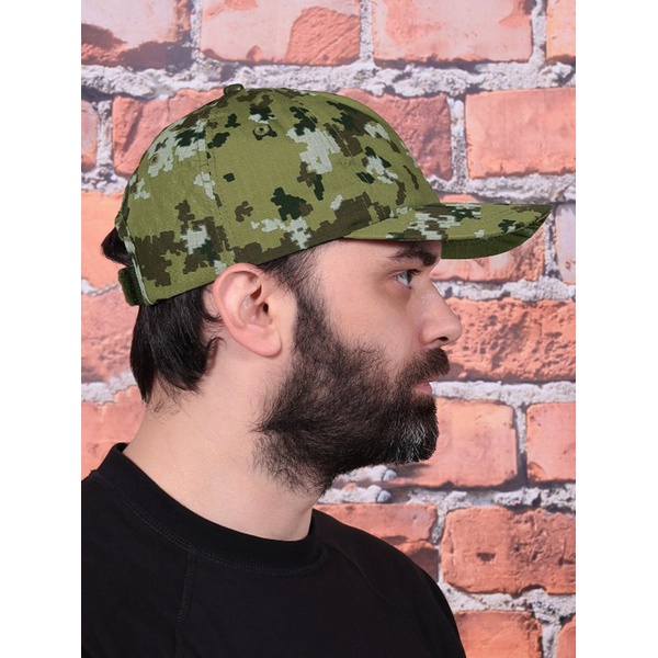 Бейсболка городская Keotica (рип-стоп) пограничная цифра