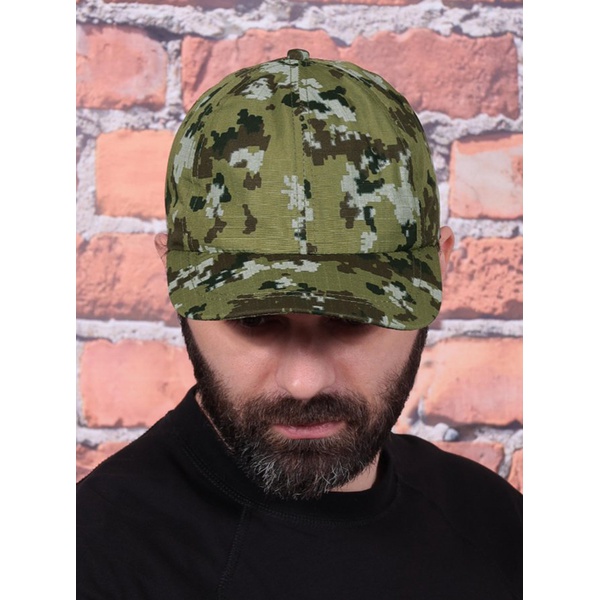 Бейсболка городская Keotica (рип-стоп) пограничная цифра