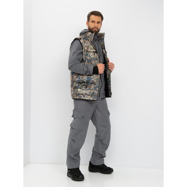 Костюм Huntsman Тайга-3, демисезонный Лабиринт/серый